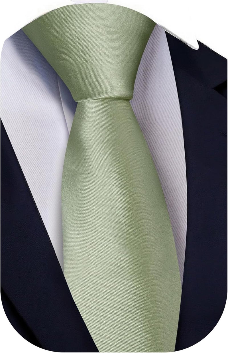 Ailisus Store Boys Tie Solid Color Silk Satin Pre-tied Kids Necktie for Age 8-12 Adjustable Formal Wedding School Graduation - Image 1